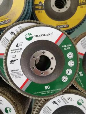 115mm Aluminium Oxide Flap Disc 4.5 Sanding Grinding Disc