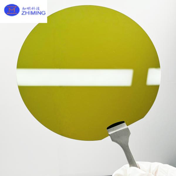 Waferas epitaxiales 4H-SiC para MOSFET de ultraalta tensión (100 ‰ 500 μm, 6 pulgadas)