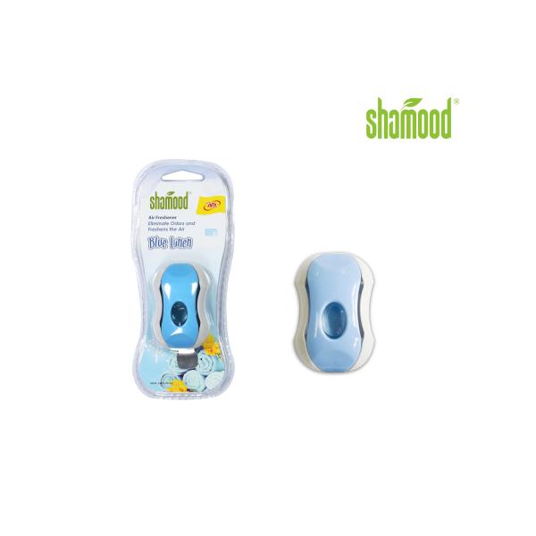 Square Novelty Car Air Fresheners Cute Car Air Fresheners Vanilla Blue linen 7ML Odors Eliminator