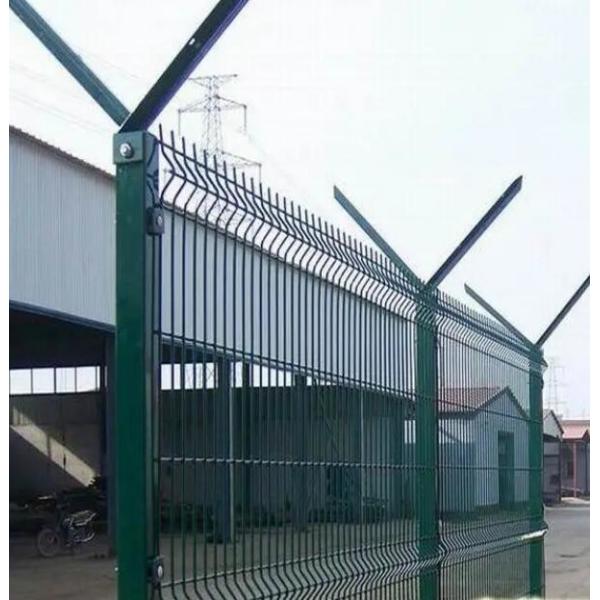 Residential Hot Dipped 4.5mm Galvanized Wire Mesh Fence Strong Corrosion Resistant