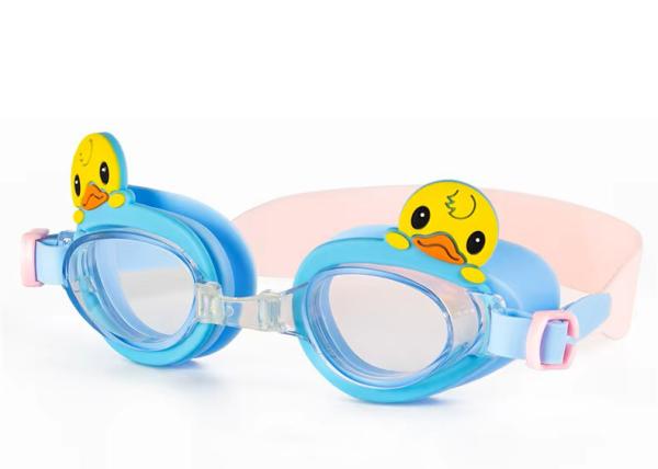 Cute Cartoon Kids Swimming Goggles – Anti-Fog, Soft Silicone, Fun Eyewear for Children