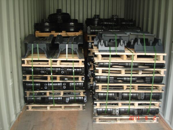 Doosan Daewoo DH130 150-7 Chain Chain Guard Frame Chain Rail Protector Imitação Original Chain Guard Excavator Acessório