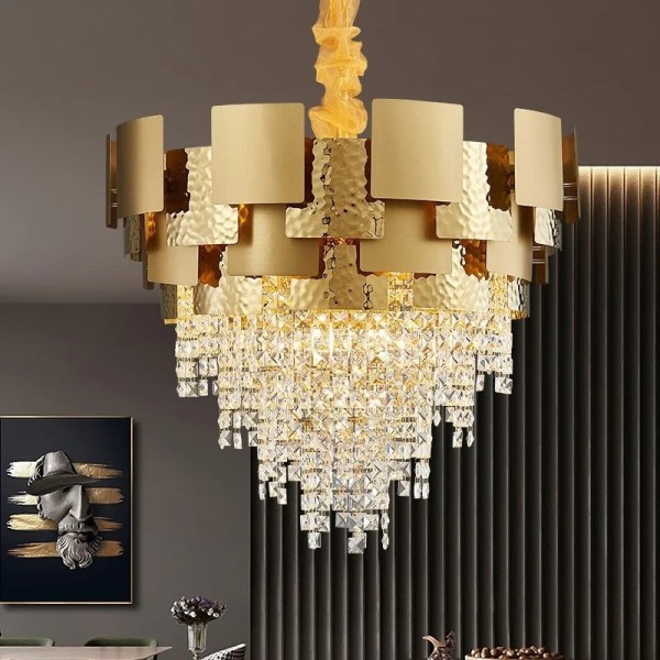 Postmodern Living Room Decoration Dining Lamps Luxury Crystal Chandelier (WH-CY-268)