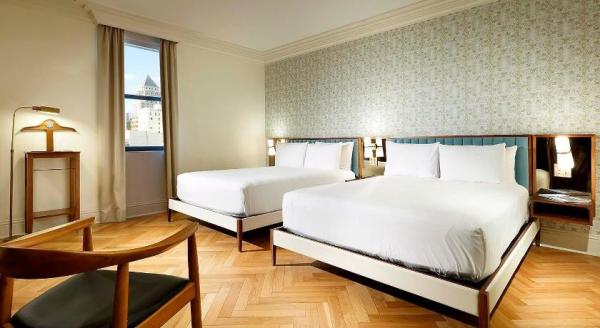 Ho Chi Minh hotel furniture supplier for wood bedroom set with mattress and leather armchairs seating sofa