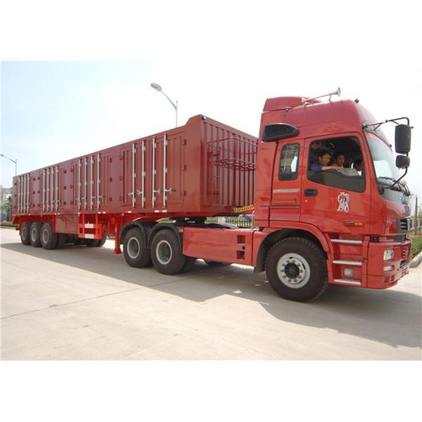 Цапфа трейлеров 3 ВАН Типа Сверхмощный Семи 45 тонн - 60 Тонна Груз Ван Трейлер