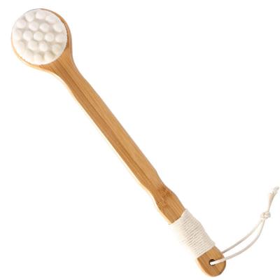 Bulk Production Soft Bristle Silicone Bath Body Brush For Cleaning