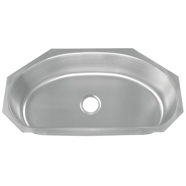10 толщина установки 16Г Ундермоунт кухонной раковины шара дюйма одиночная/круглая кухонная раковина нержавеющей стали