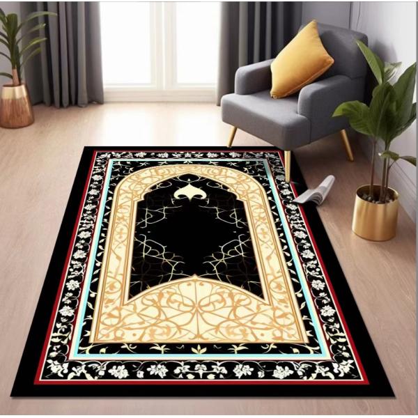 70*110cm Arabic Printed Worship Mat Rectangle National Style Prayer Rug