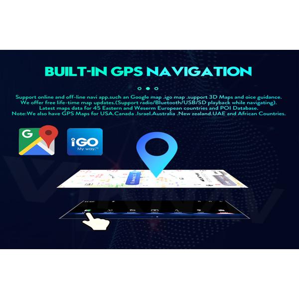 Автомобильный мультимедийный проигрыватель GPS Послепродажное радио стерео Для Lexus ES200 ES250 ES350 ES300h 2018-2020 Carplay
