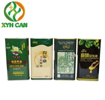 Conteneur en métal d'Olive Oil Tin Can Rectangular 0.18~0.25 millimètre d'épaisseur