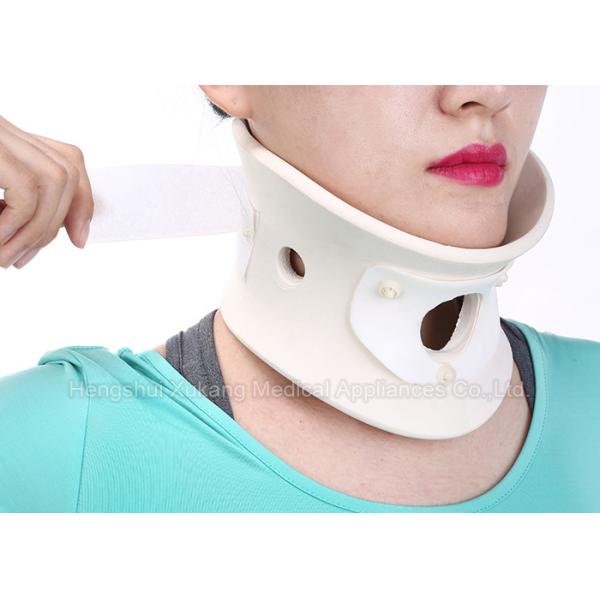 Hospital Cervical Neck Collar Support White Universal Size For Most Men And Women
