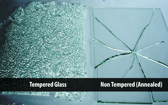 Cut To Size 8mm 10mm 12mm EGS Tempered Reinforced Glass Glazing For Windows Doors Railings And Table Tops