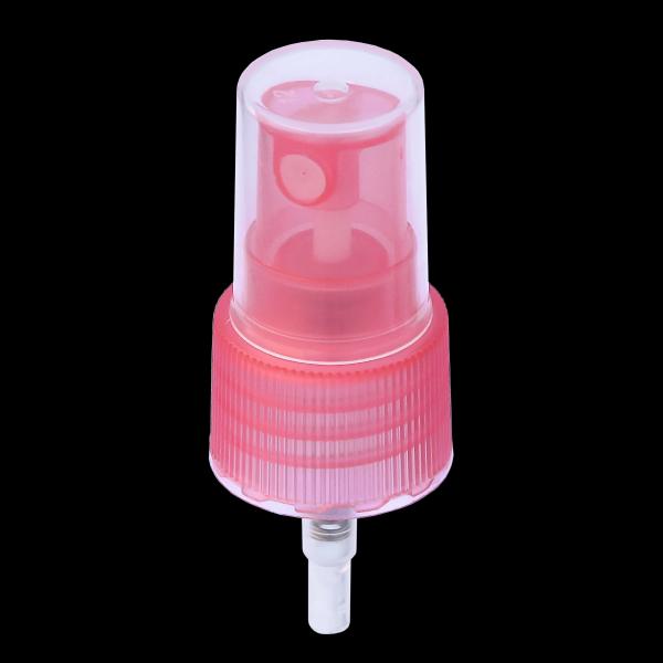 Ribbed Aluminium Fine Mist Sprayer Precision SS Spring Pink Mister With Pump