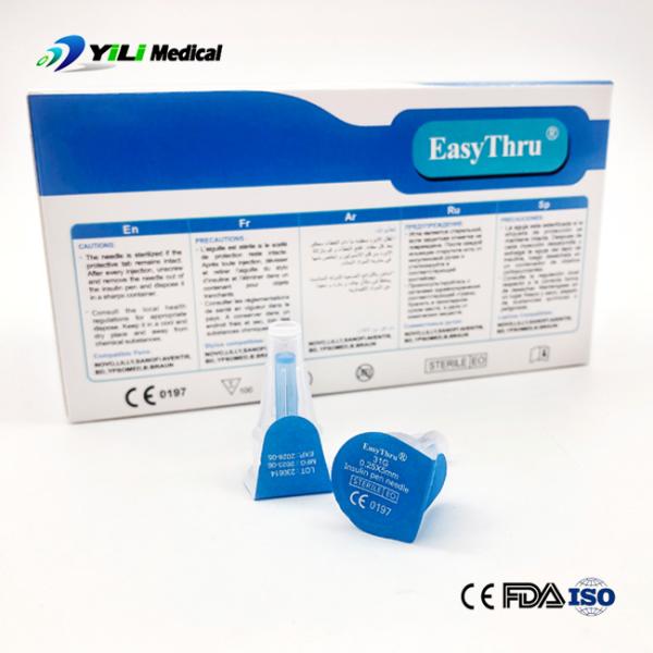 Стерилизационные иглы для инсулина одноразового применения медицинского класса 31G 32G