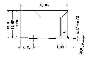LPJ19205DNL SMT POE Rj45 Jack , 1x 10/100Mbps IEEE 802.3af Power over Ethernet