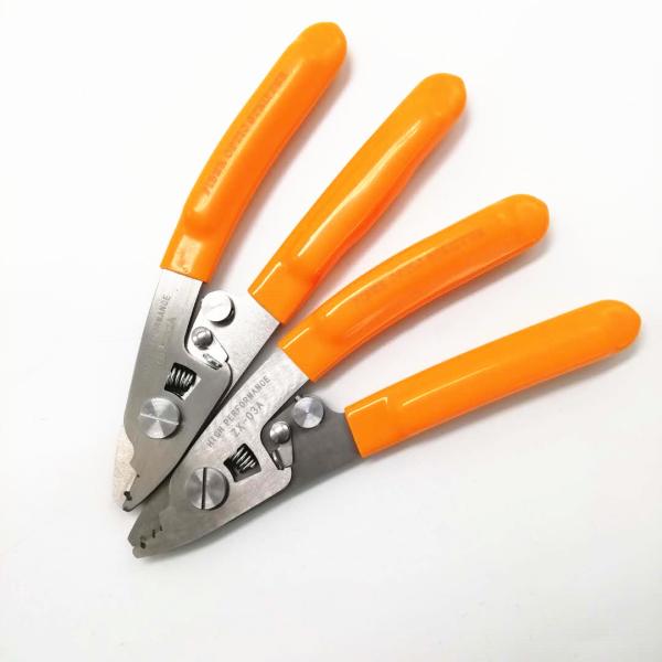 Порты стриппера 3 волокна кабеля падения инструментального ящика углерода стальные FTTH