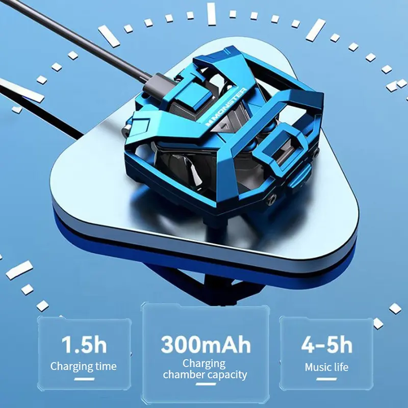 Monster XKT09 Gaming Wireless Waterproof Sport Earbuds OEM In Ear