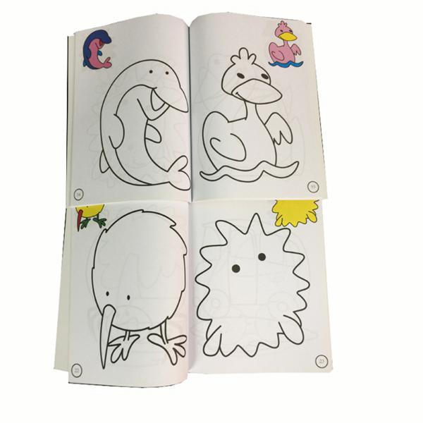 Glossy Lamination Personalised Stationery Gifts Kid' S Color Filling Book