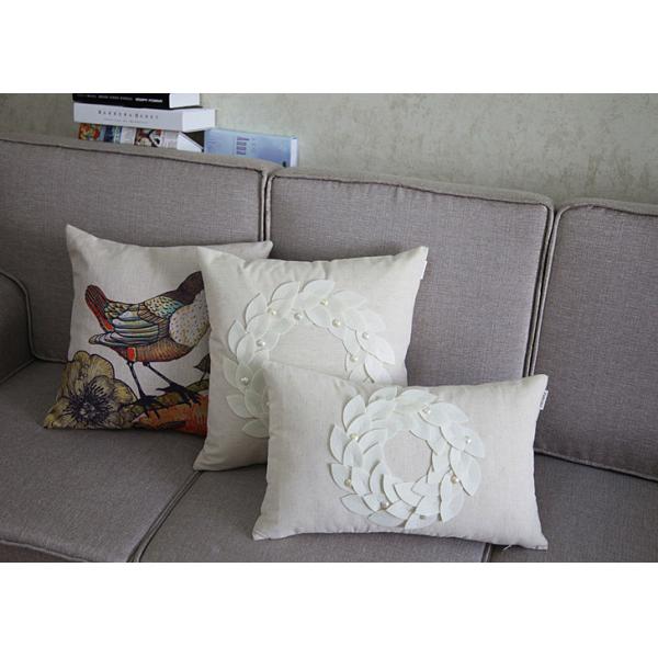 Country Style Patchwork Decorative Throw Pillows Handmade Color Customized