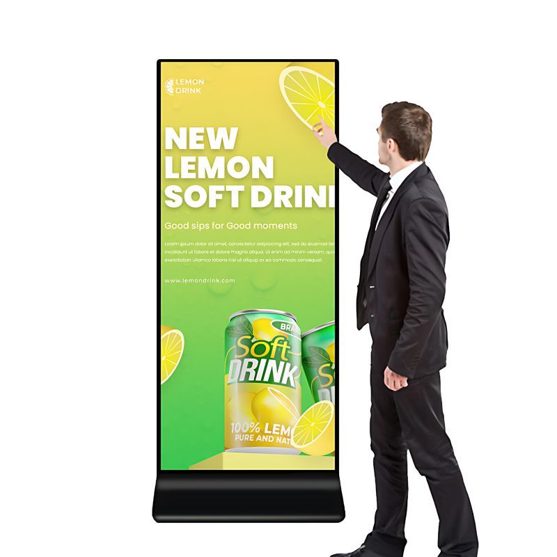 69.3inch Full Screen Touch All In One Kiosk Advertising Android Digital Signage