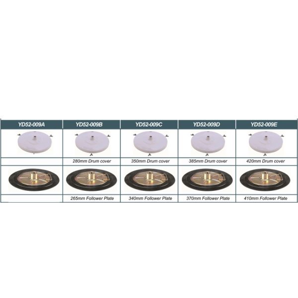 YEEDA YD52-009A-E Trolley Grease Kits:50:1,800g/Min,for Workshops/Sites/Plants