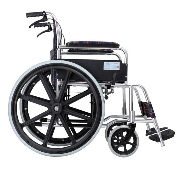 Manual lightweight wheelchair high quality foldable car luggage disabled elderly manual wheelchair