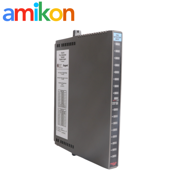 T3419 ICS Triplex Digital Input Module for TMR-based Safety Systems in