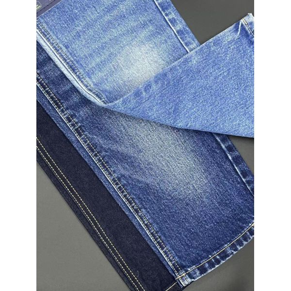 Dark Blue 100% Cotton Denim Fabric 14oz 475GSM Super Heavyweight Denim 157 - 160cm
