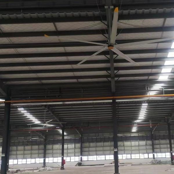Powerful 6.1m 20FT HVLS Industrial Ceiling Fan for Restaurant and Manufacturing Plant