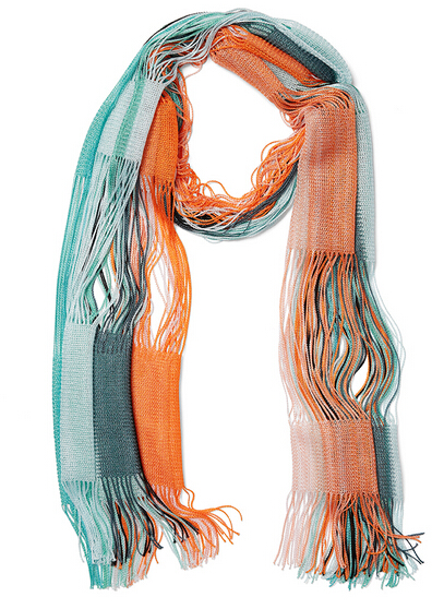 Hot Selling Fashionable lady Fringe Scarf
