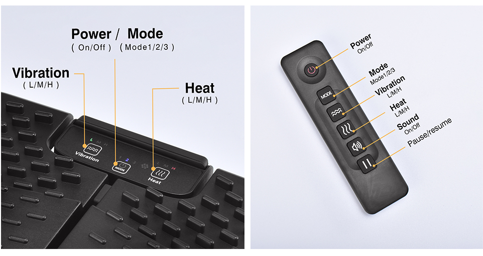 Foot Machine Promoting Blood Flow Electric Shiatsu Vibration Foot Massager