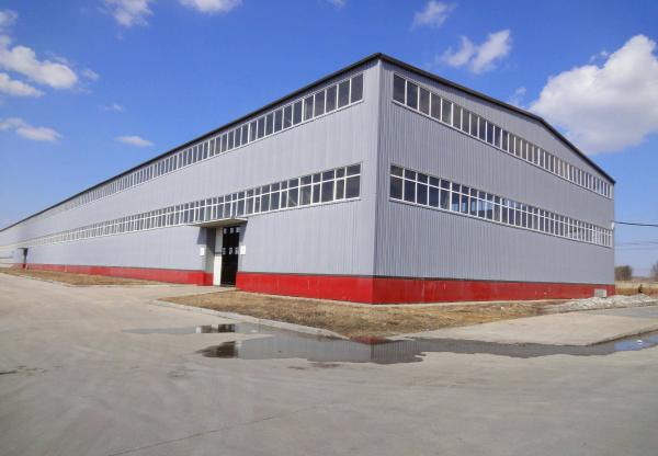 Custom Size Hot Rolled Steel Structure Large Span Steel Structure  Wide Span