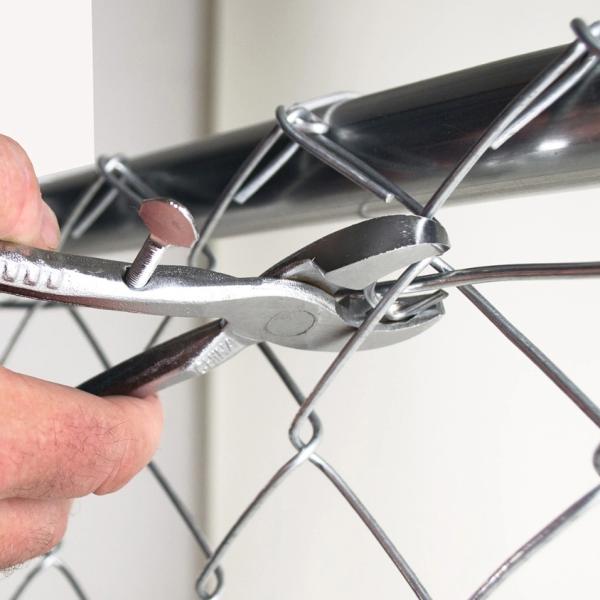 50x50mm 60x60mm malla de apertura 6ft cerco de enlace de cadena para patios de recreo para niños