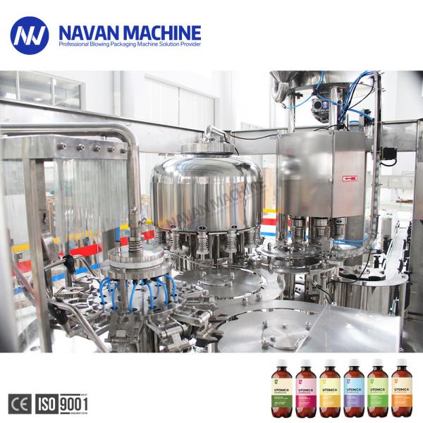 Automatic PET Bottle Kombucha Non-Gas Liquid Filling Machine 3 In 1 Machine