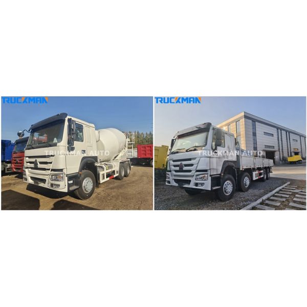 Reliable HOWO NX 8x4 12 CBM Cement Tanker Truck For Construction