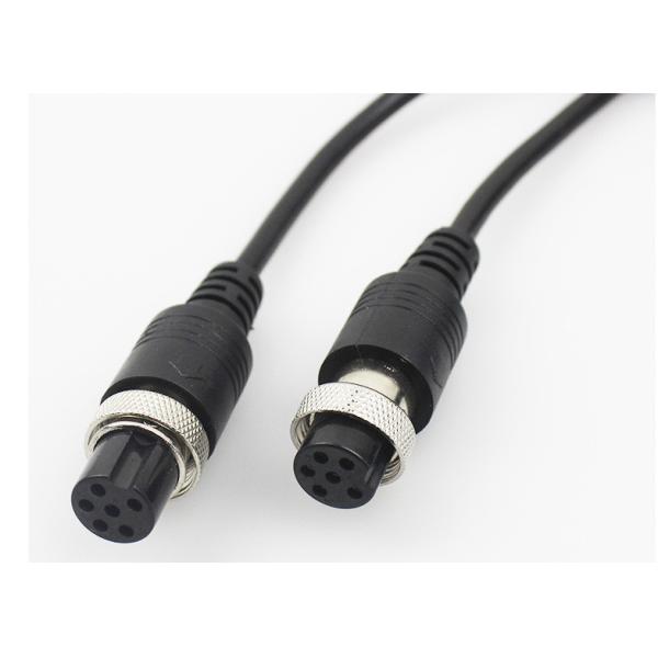 Удлинительный кабель кабеля штепсельной вилки авиации 6PIN мужской женский для камеры IP Dahua Streamax