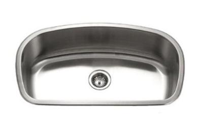 304 SS Single Bowl Kitchen Sink Top Mount , 16 Gauge Kitchen Wash Basin Sink