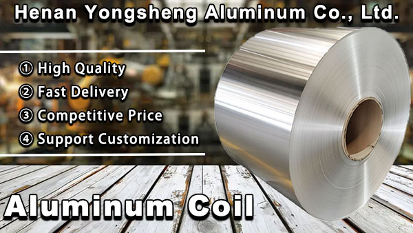 1050 H18  Aluminum Coil 3105 O Temper 0.3mm-6mm for Roofing Width 1000mm-1500mm