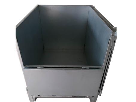 Metal Chemical Storage Tote 1000L Capacity Cold Galvanised Mild Steel Construction Finish