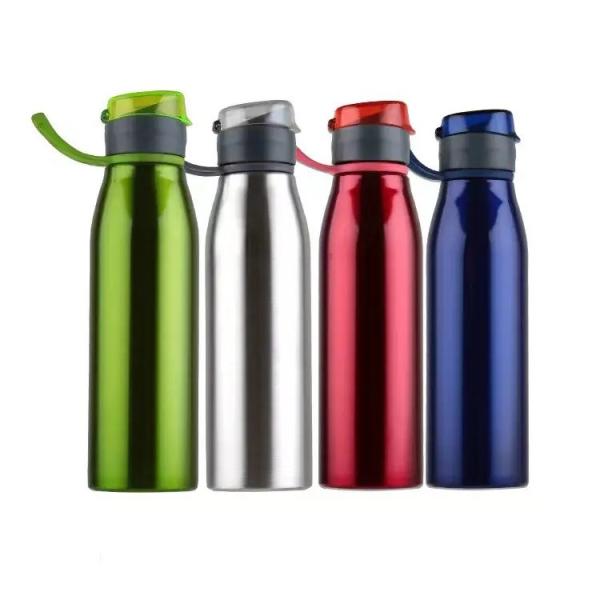 Silver High Quality Custom Logo Color Outdoor Sports Cycling Bike Drink Water
