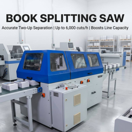 Fully Automated Book Separation Equipment Running At 1000–6000 Cuts Per Hour Steadily