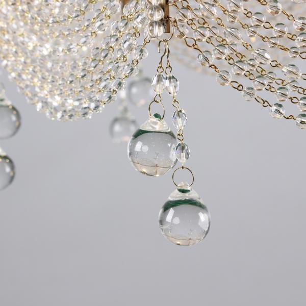 Rustic cottage crystal chandelier indoor home Lighting (WH-CI-83)