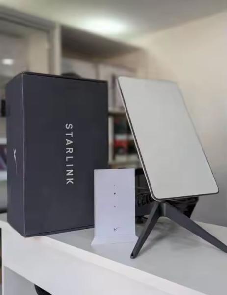 Starlink V4 Internet Numérique par Satellite avec Pièces Complètes en Plastique, Livraison Mondiale Incluse