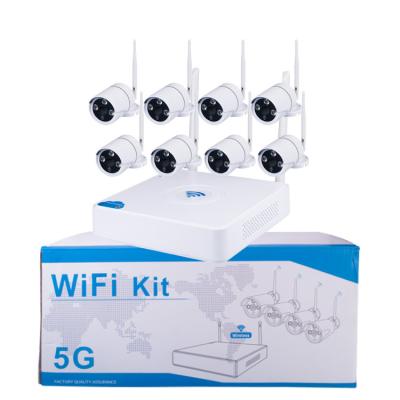 Wireless Security CCTV Surveillance Camera Systems 5MP WiFi NVR