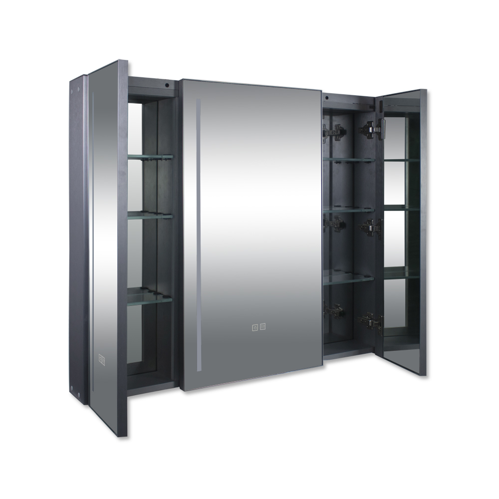 Hot Sales Customized Size Smart Mirror Bathroom Vanity Cabinet Bathroom Mirror Cabinet With Light