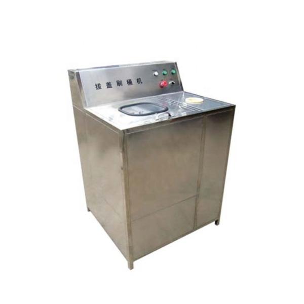 Function Semi Automatic 20L PET Drum Cap Removing And Washing Machine for Industrial