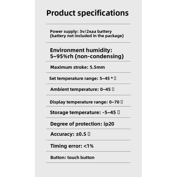 SIXWGH Tuya Zigbee & Wi-Fi Smart LCD Touchscreen Thermostatic Radiator Valve Programmable Temperature Control APP Voice Eco Home