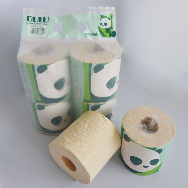 Tree Free High Quality Wholesale Toilet Paper Shine Feel Toilet Roll Silk Soft Toilet Tissue in Bulk