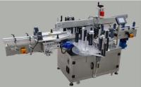 Máquina de etiquetado automática de los lados del doble Sus304 los 80pcs/M For Flat Bottle
