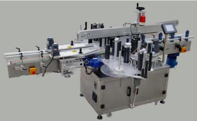 Máquina de etiquetas automática 80pcs/M dos lados do dobro Sus304 For Flat Bottle